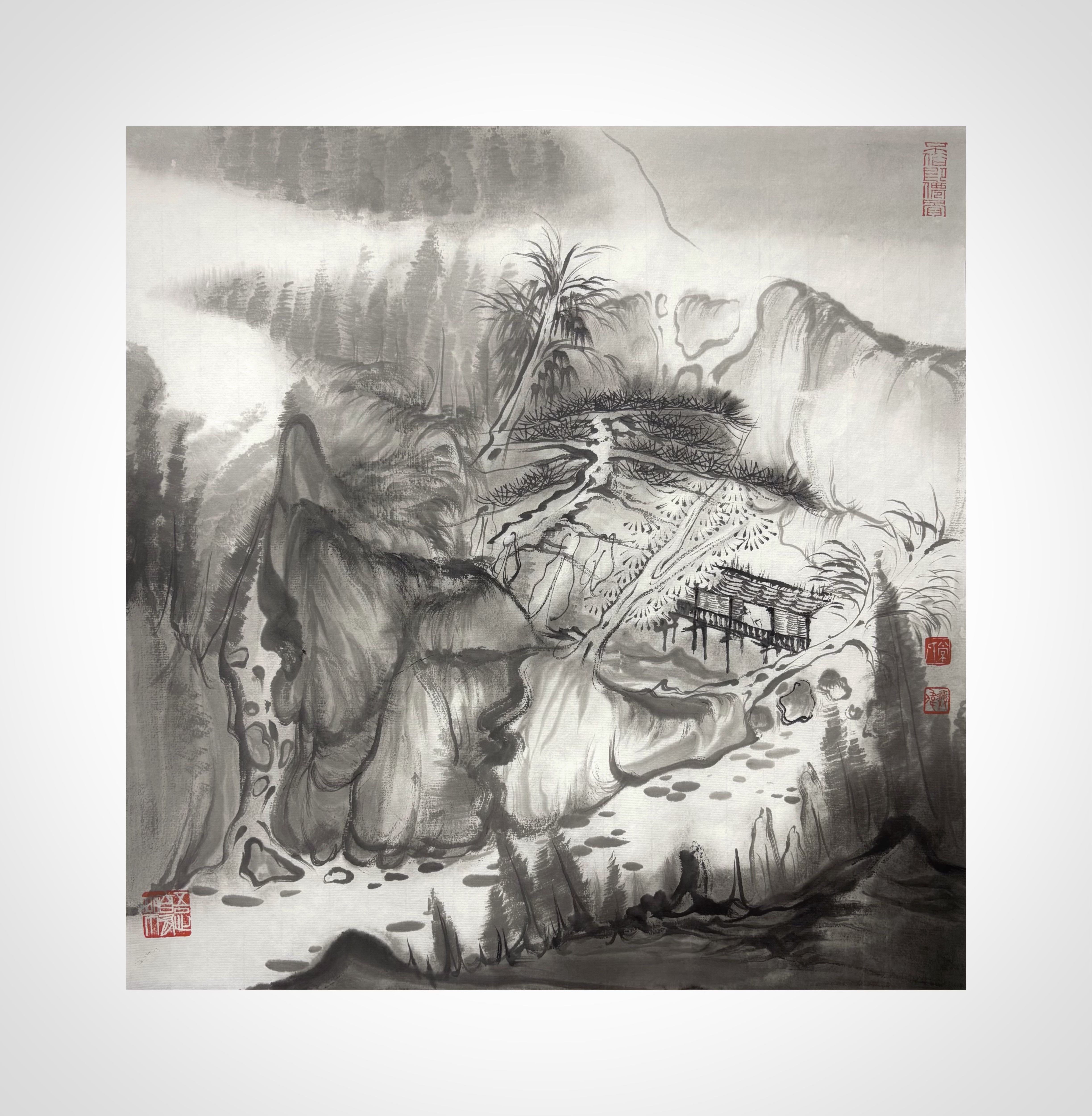 《《入耳（山房）》》，常澳伟作品