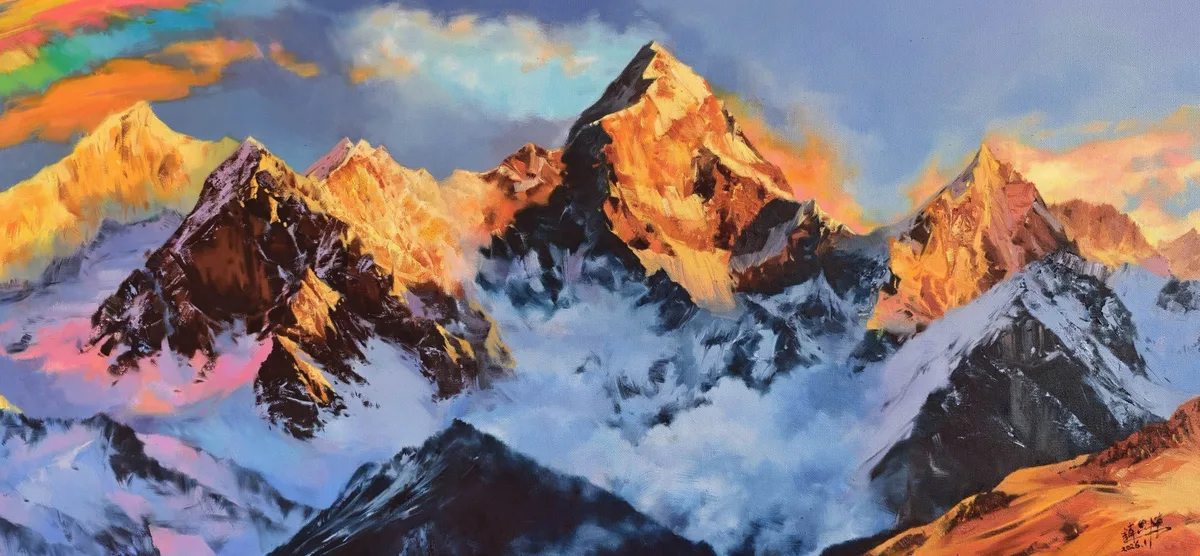 《金山》，赵思栋作品