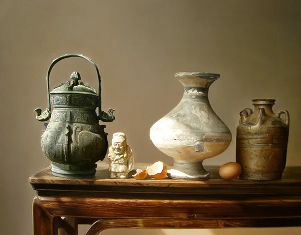 《静物》，白洋作品