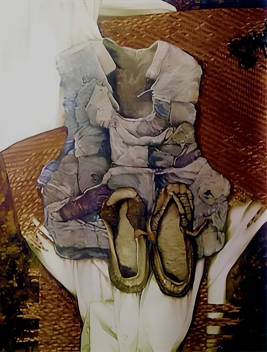 《尘封的记忆系列组画》，许航作品