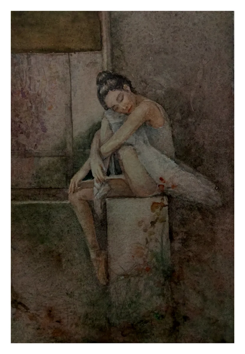 《芭蕾舞者》，林富一作品