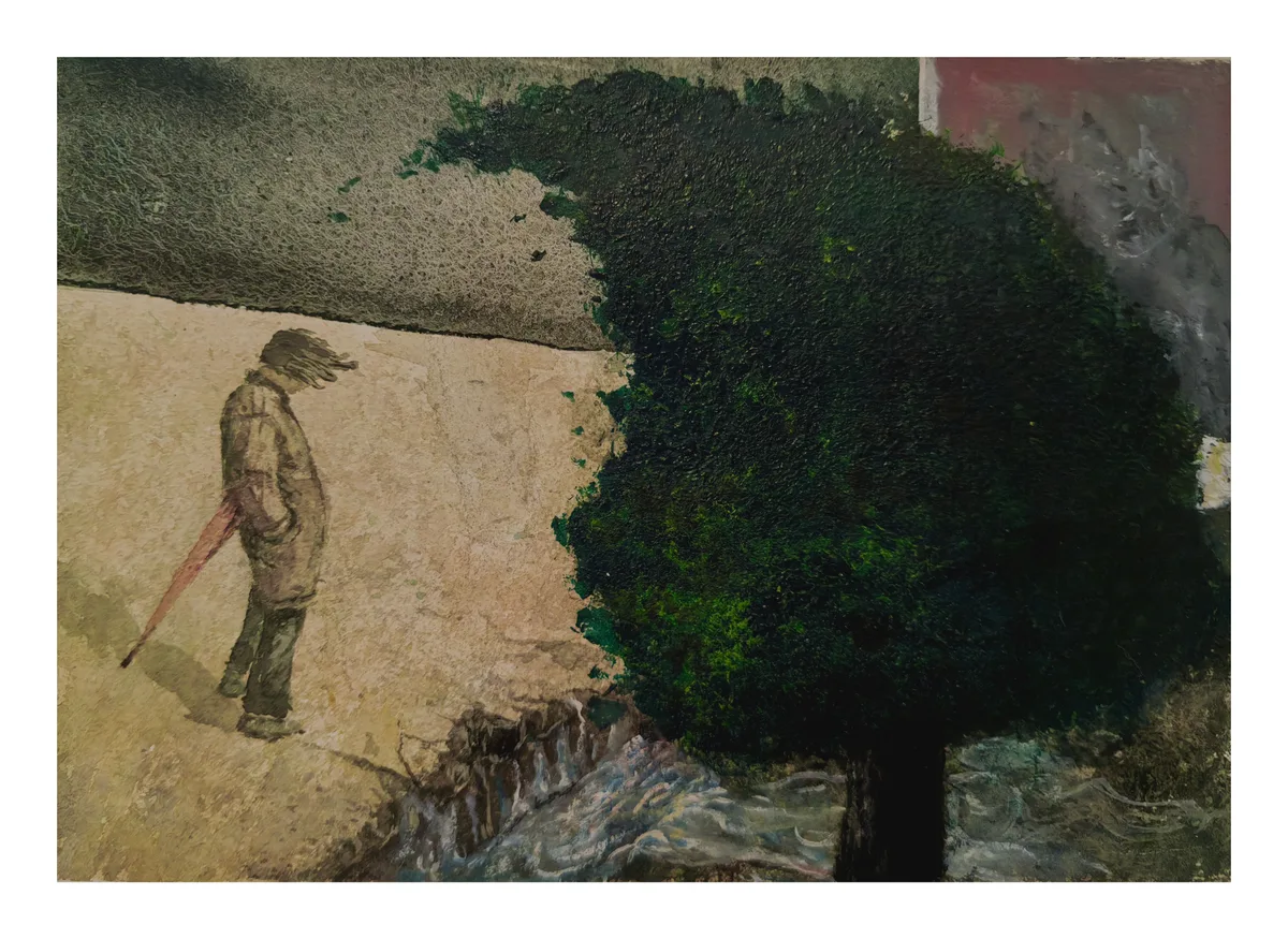 《对话》，林富一作品